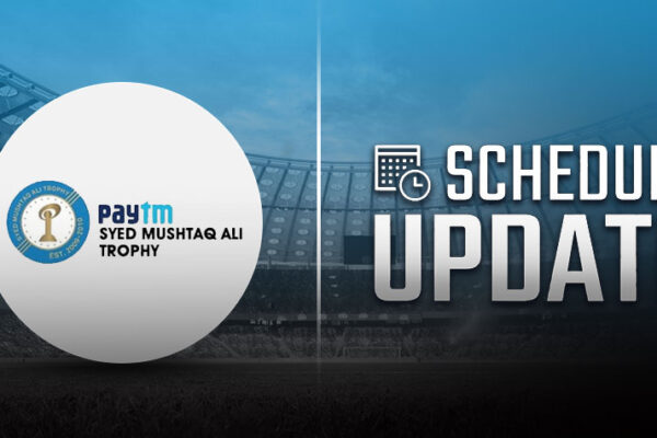 Syed Mushtaq Ali Trophy 2025 Schedule