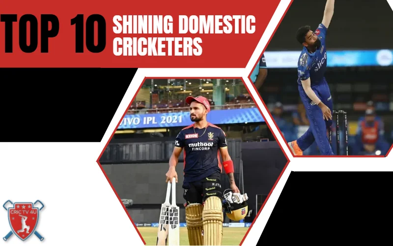 Top players in domestic cricket India performing in Ranji, Vijay Hazare, and T20 tournaments