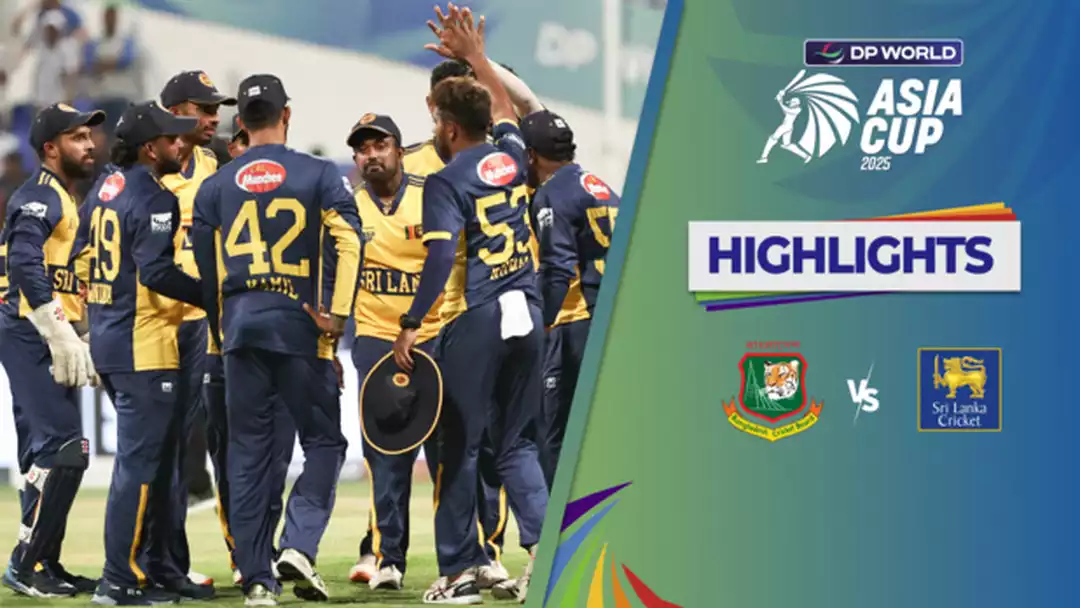 Bangladesh vs Sri Lanka Asia Cup 2025 result with score updates and match highlights.