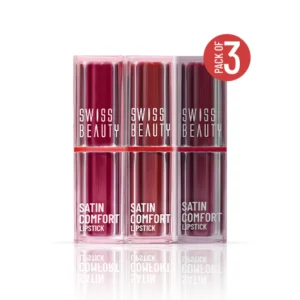 Satin Comfort Lipstick Trio3-in-1